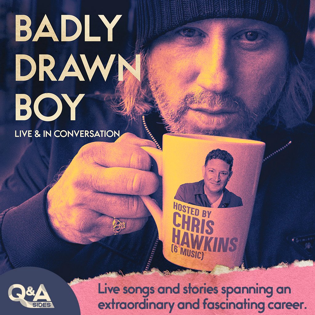 Badly Drawn Boy acoustic and in conversation with Chris Hawkins