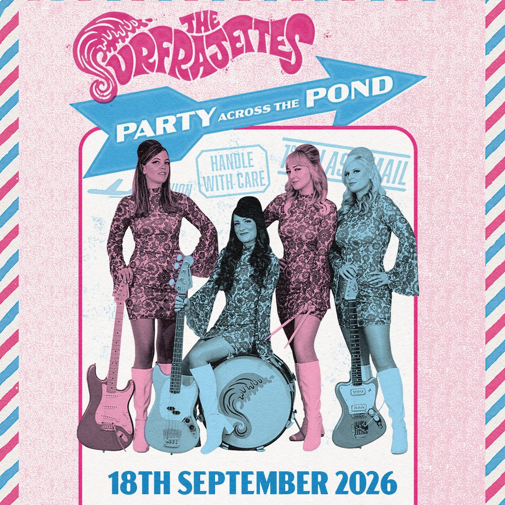 THE SURFRAJETTES - The Bread Shed, Manchester