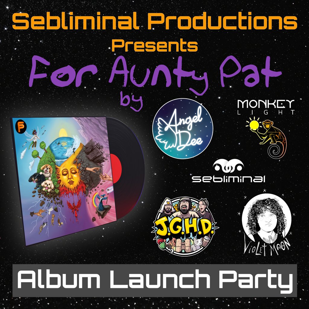 Album Launch Party - "For Aunty Pat" by Angeldee
