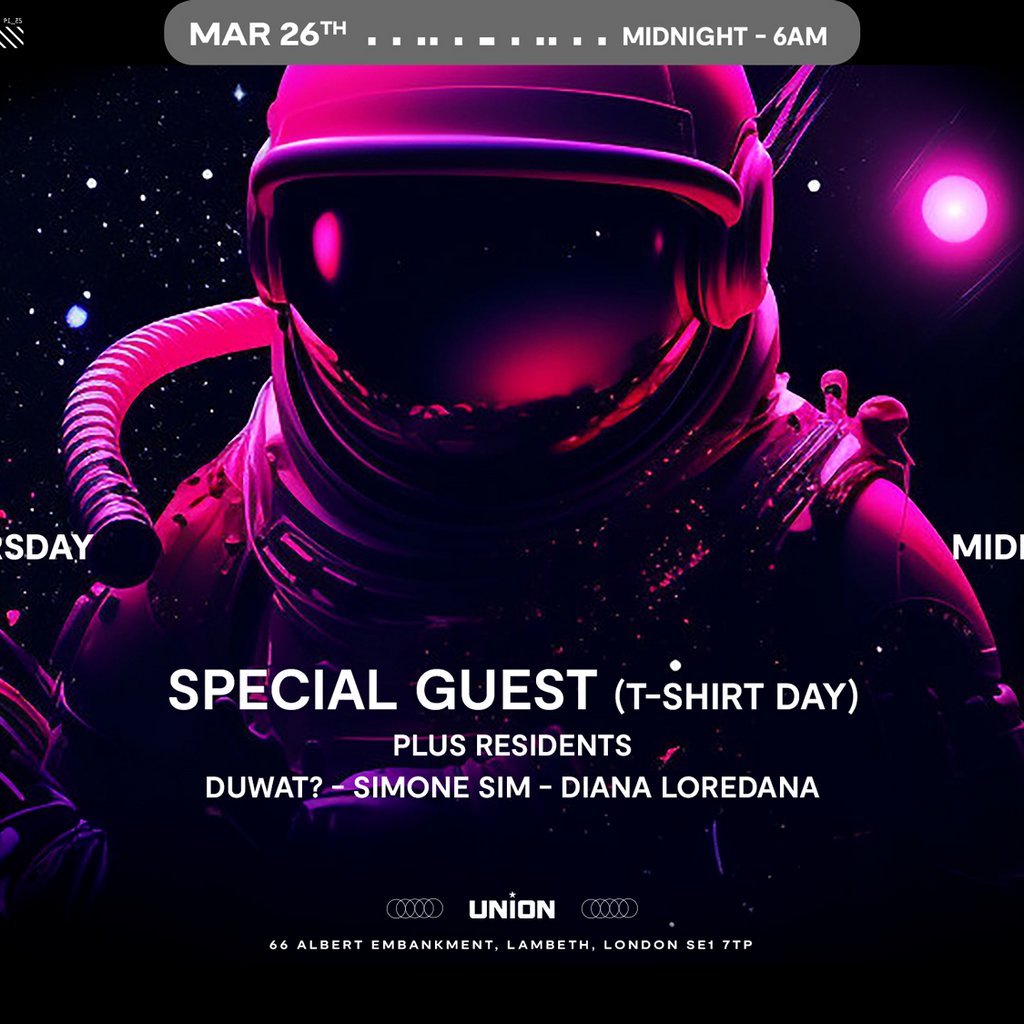 DESIRE - Weekly Thursday After Party - SPECIAL GUEST