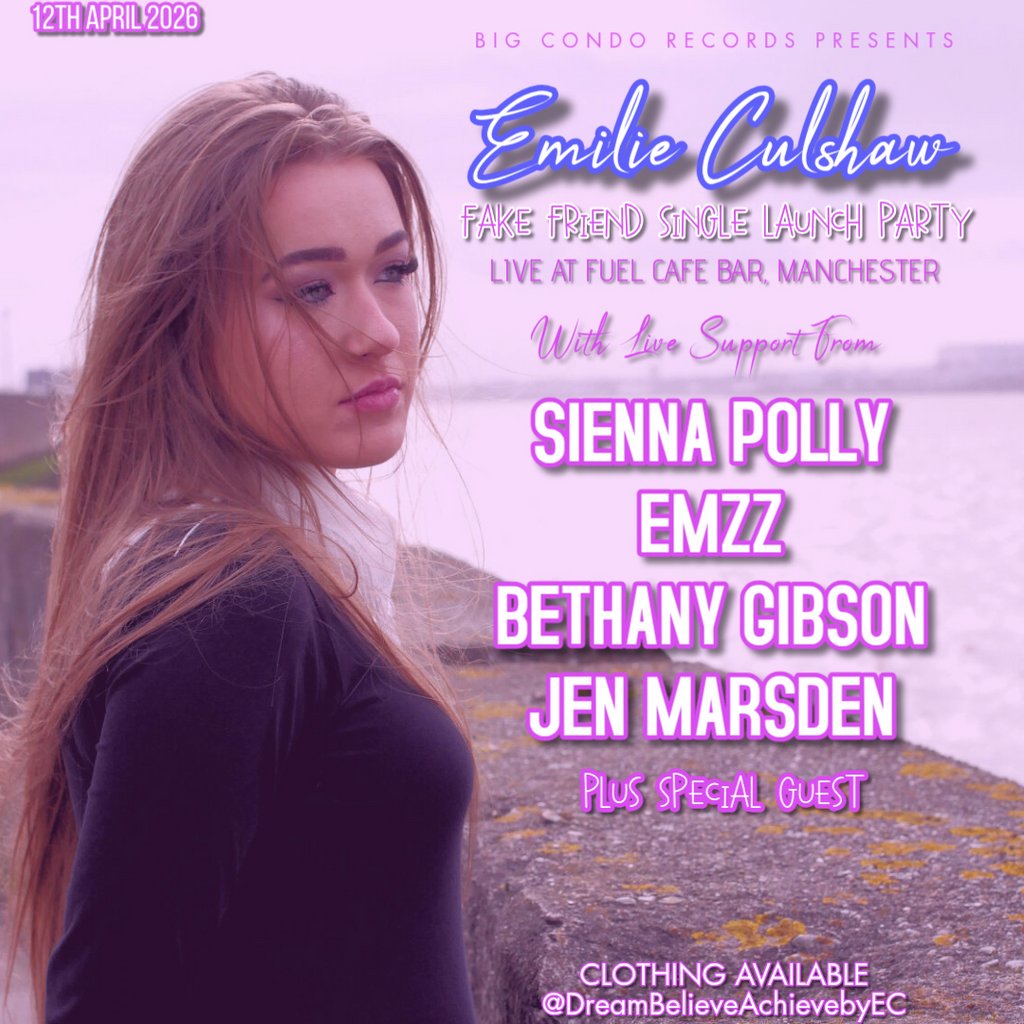 Big Condo Records Presents Emilie Culshaw Fake Friend Launch