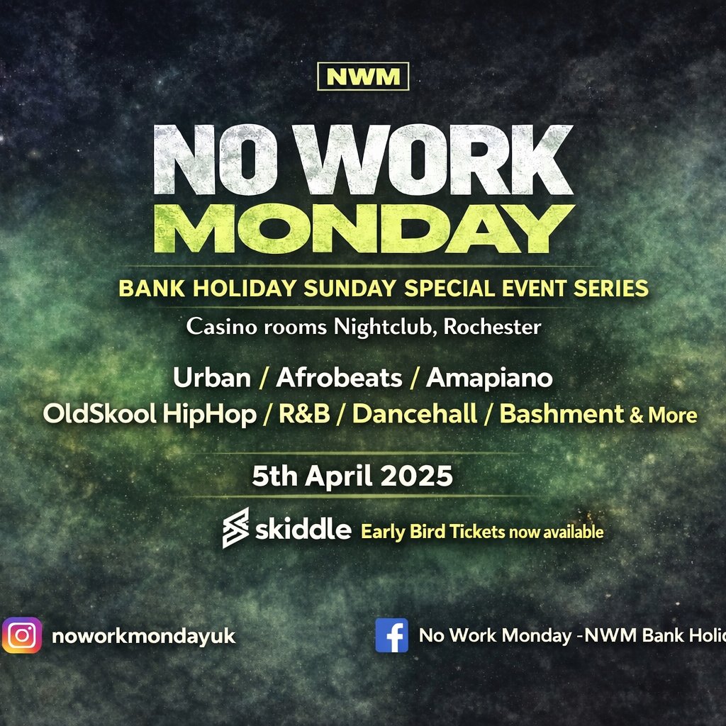 NWM - BANK HOLIDAY SUNDAY - 5/4/26 at Casino Rooms Nightclub