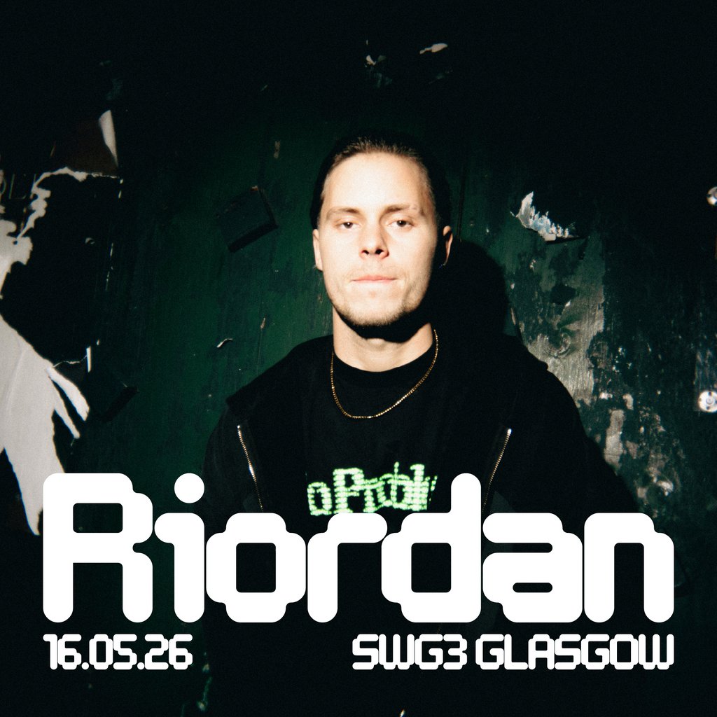 SWG3 Presents Riordan