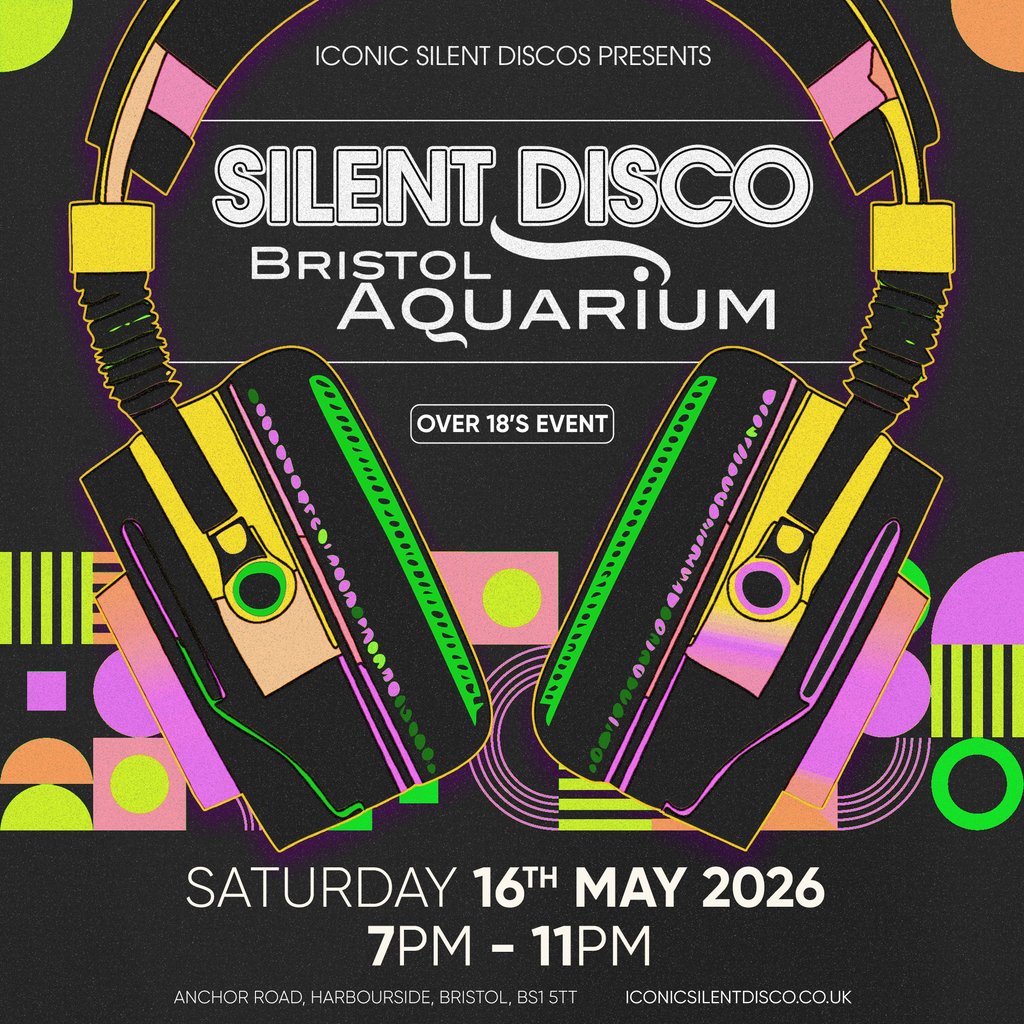 Iconic Silent Discos Presents: Silent Disco at Bristol Aquarium!