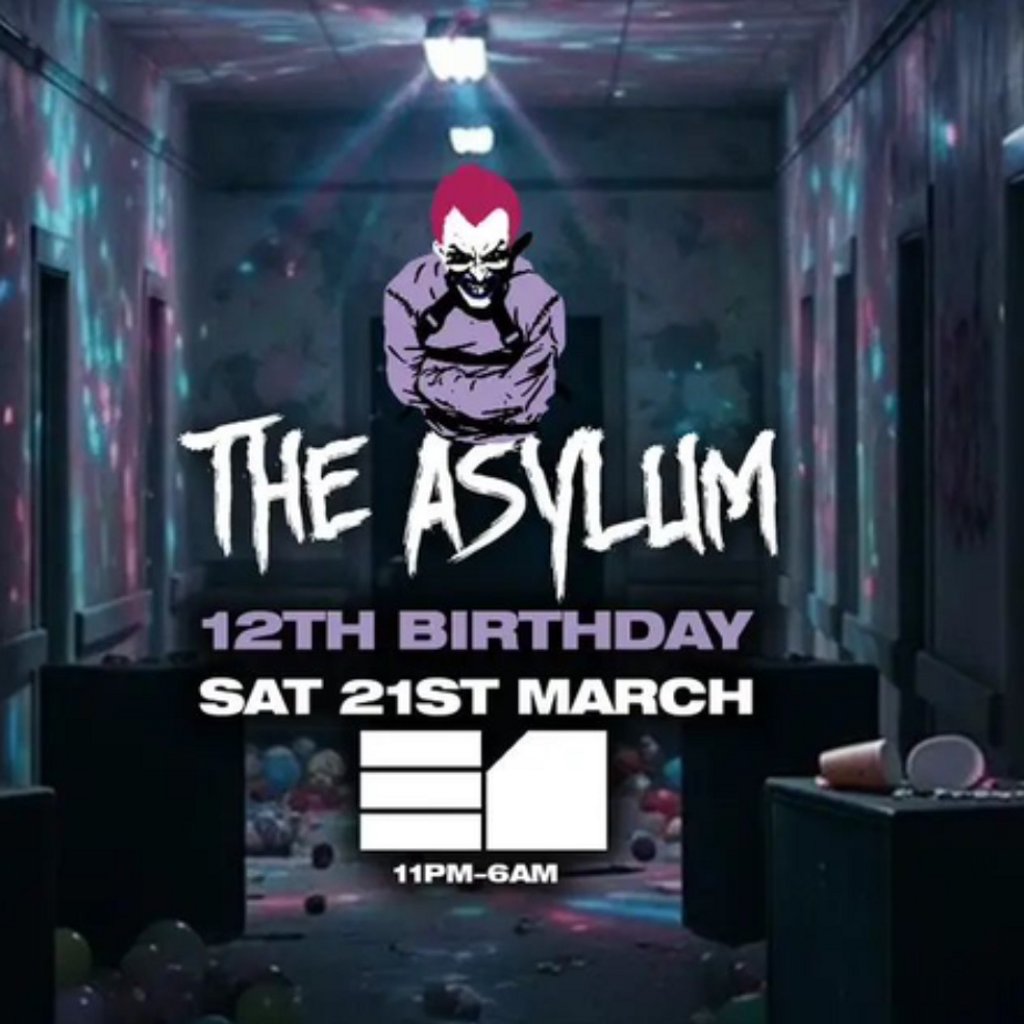 The ASYLUM 12TH Birthday Packback
