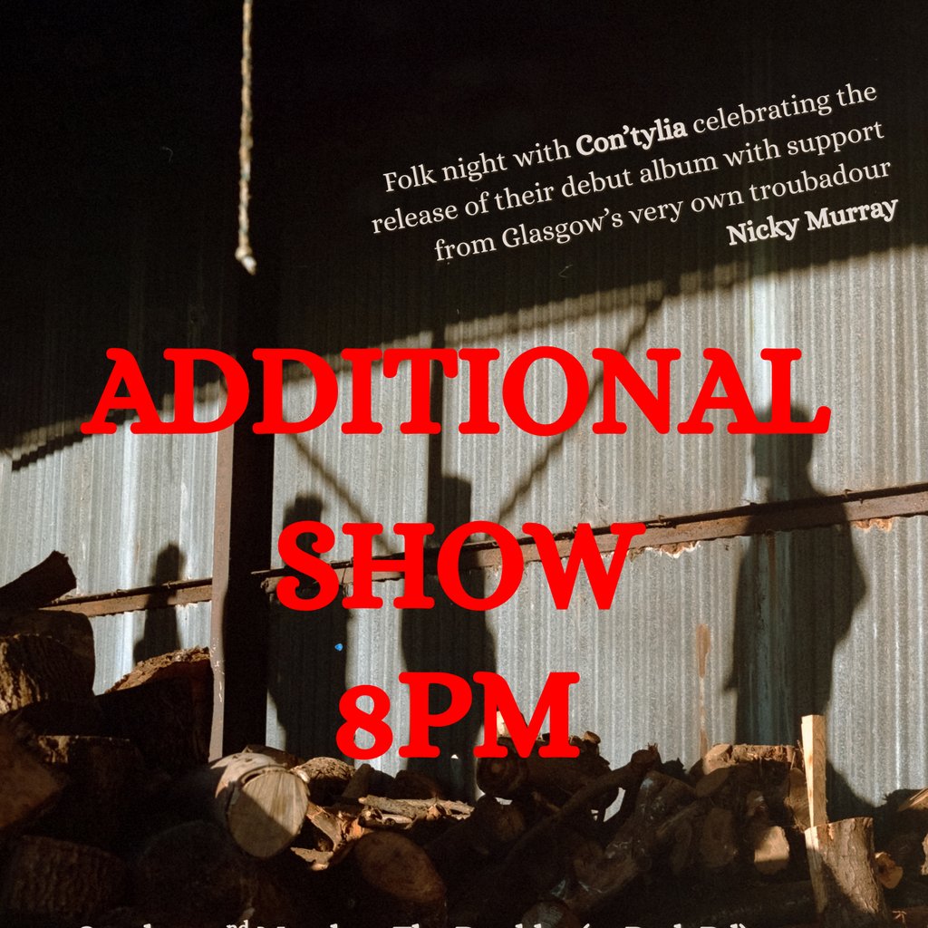 Con'tylia (Album Launch Gathering) & Nicky Murray (LATE EVENT)