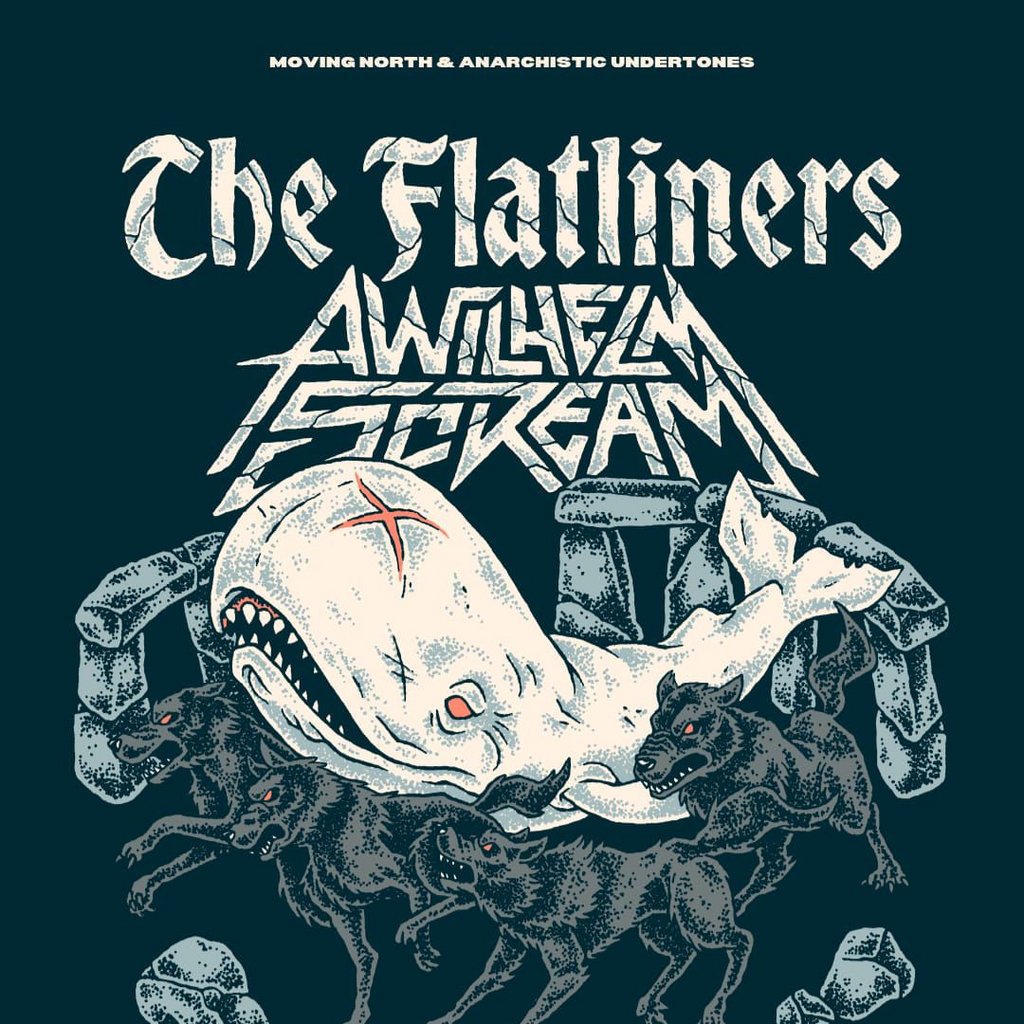 THE FLATLINERS / A WILHELM SCREAM- The Bread Shed, Manchester