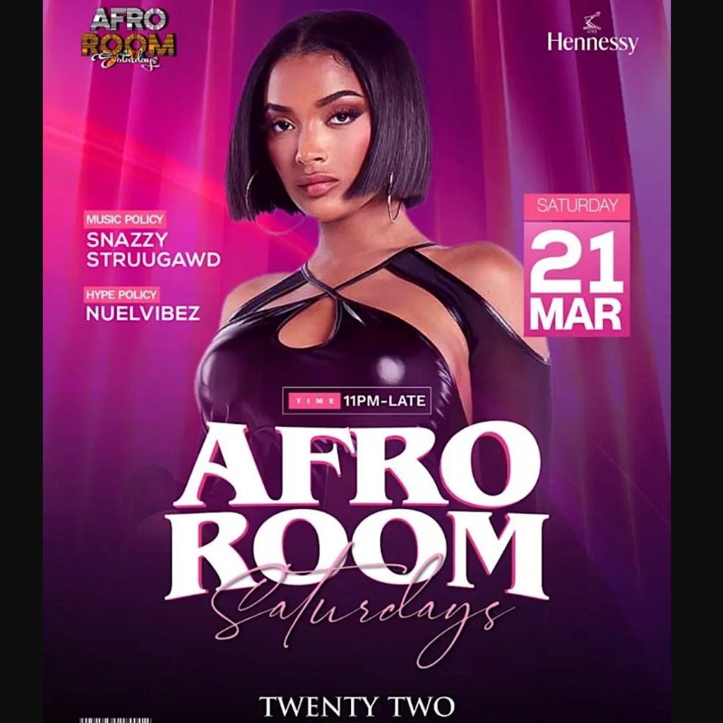 Afro Room Afrobeats and Amapiano Party Club