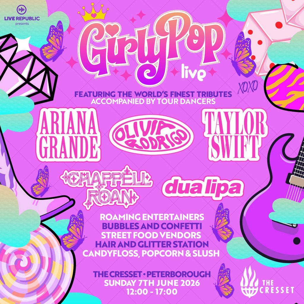 GirlyPop Live | The Cresset, Peterborough