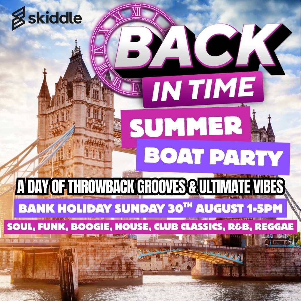 BACK IN TIME Summer Boat Party