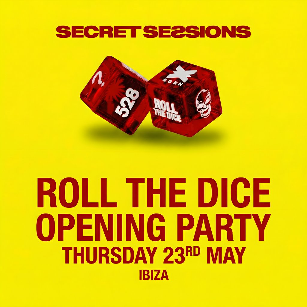 Secret Sessions Ibiza | Roll the Dice | Opening party