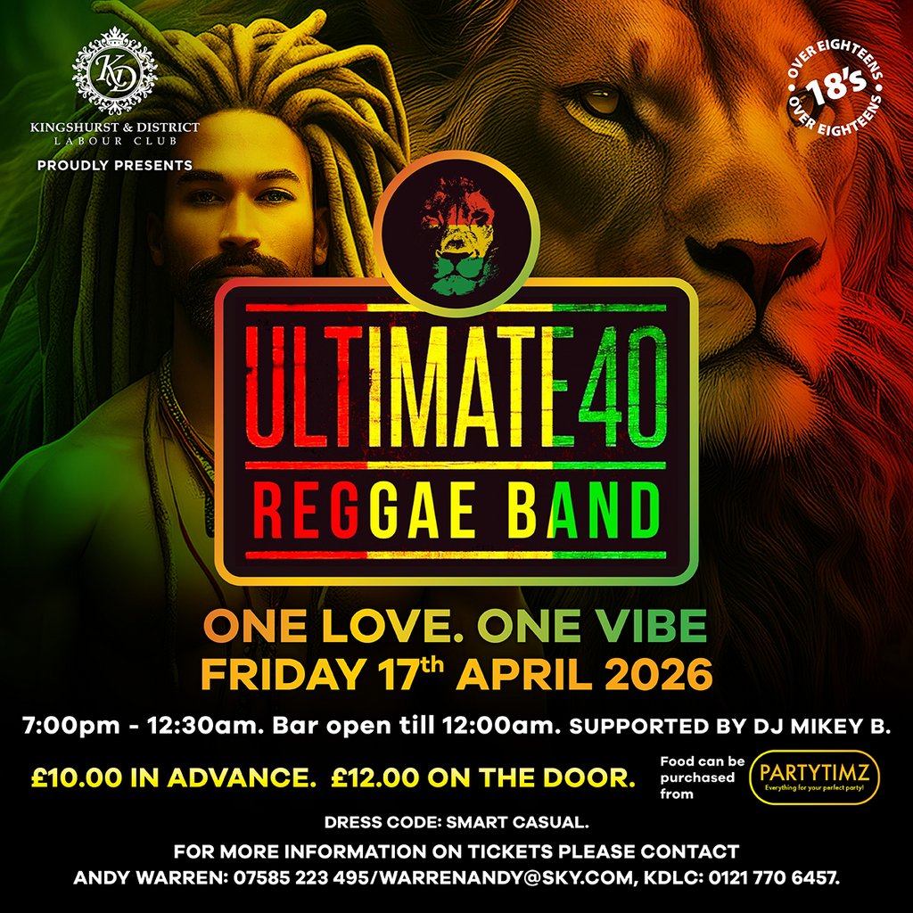Ultimate 40 Reggae Band