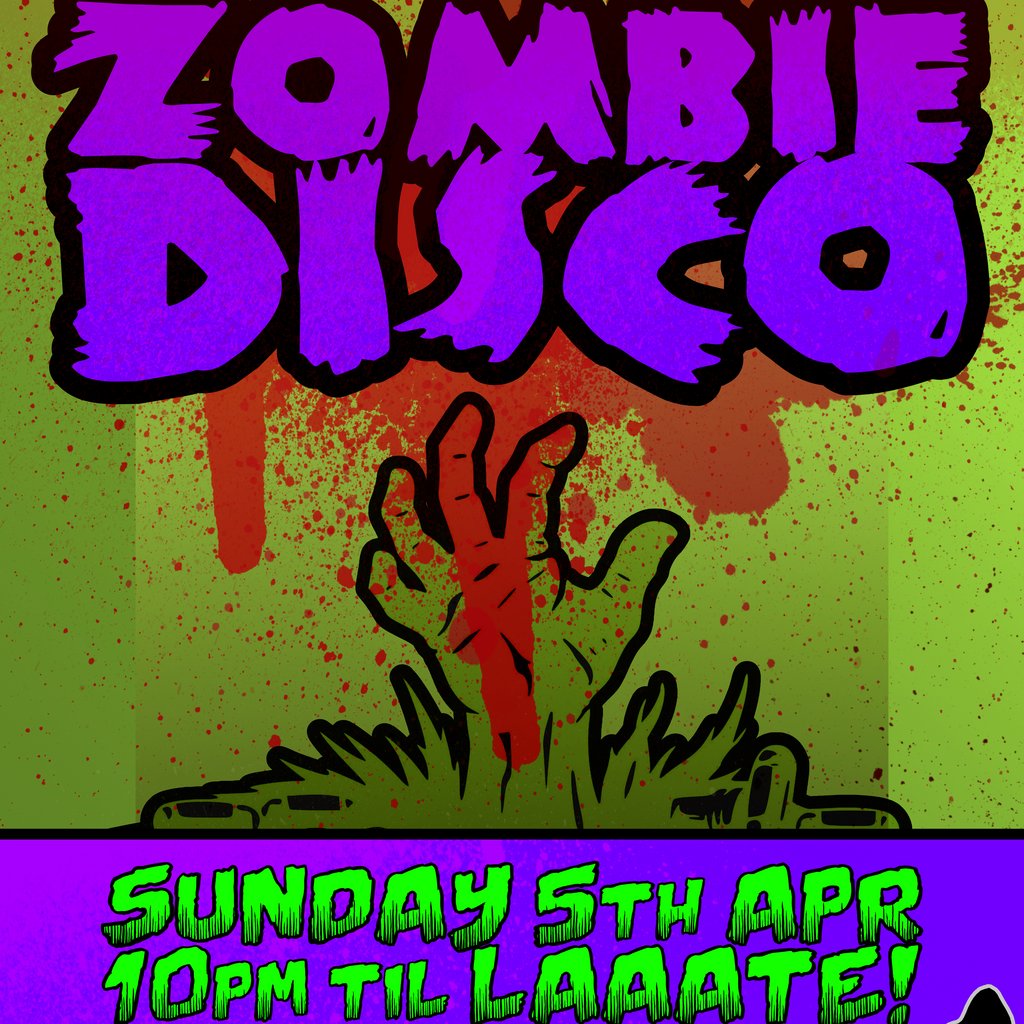 ZOMBIE DISCO - Easter Sunday Free Entry Club Night!