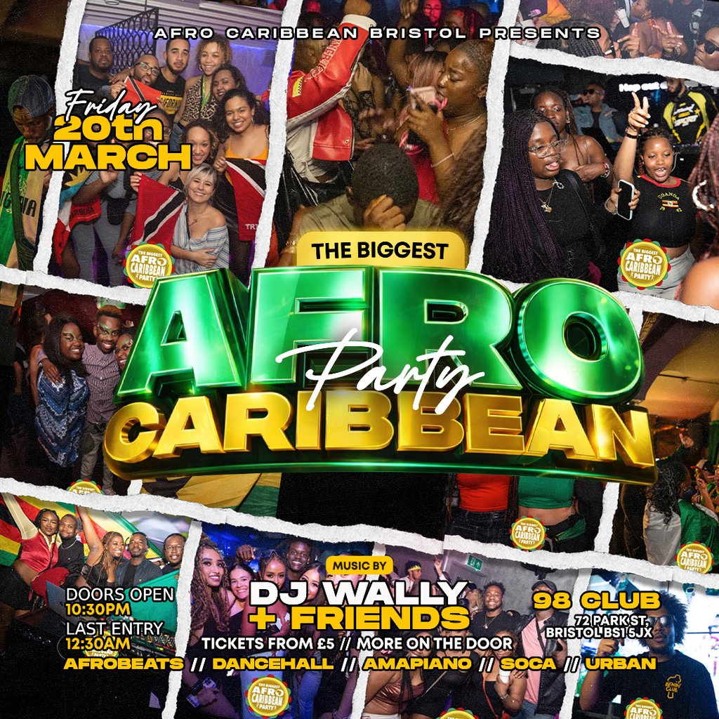 The Biggest Afro Caribbean Party (March 2026)