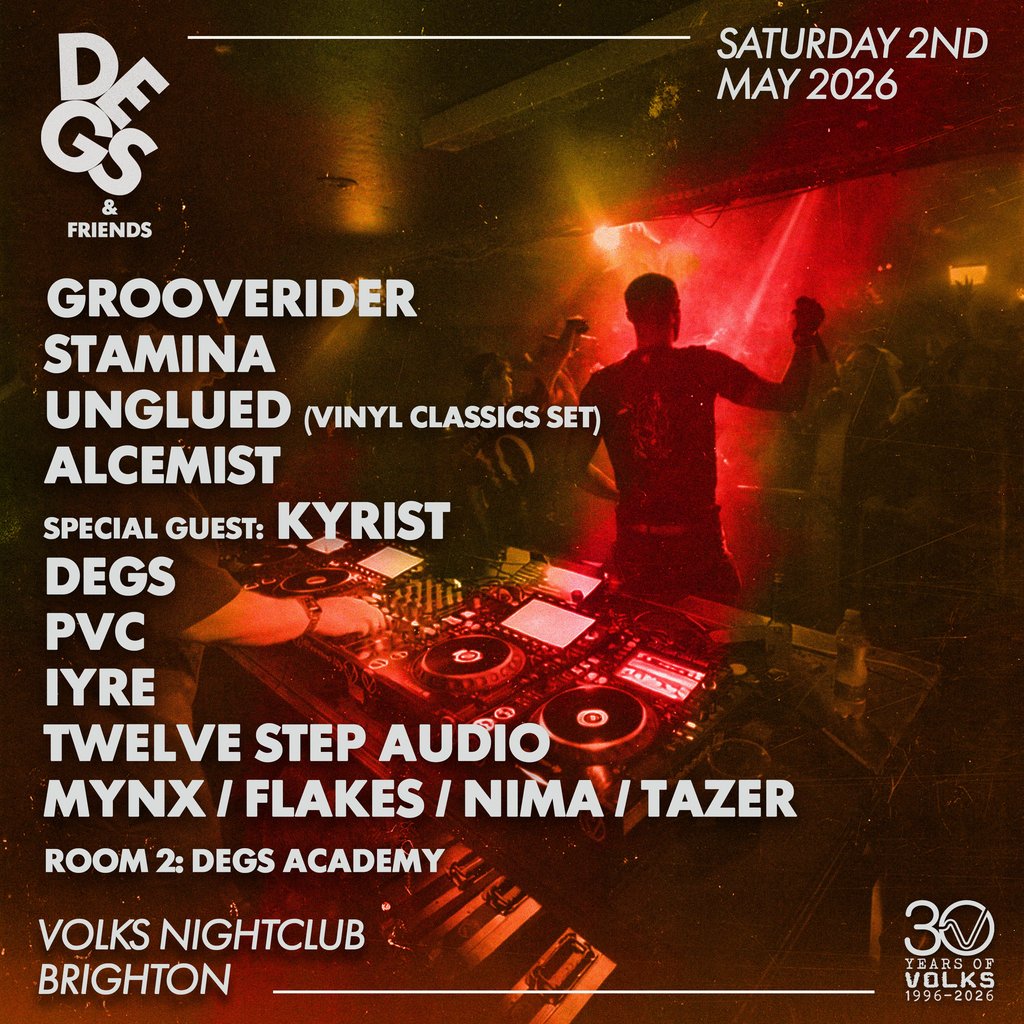 Degs & Friends - Grooverider, Stamina, Alcemist, Unglued, Kyrist