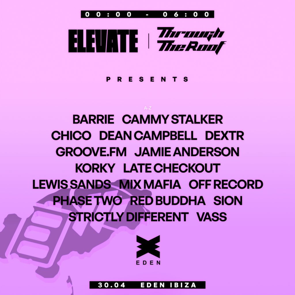 Elevate x TTR Ibiza Openings Week : Eden Night 2