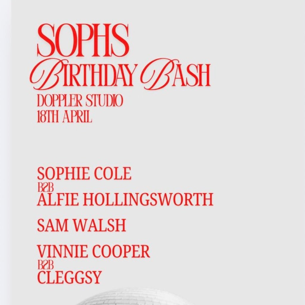 Soph's Birthday Bash