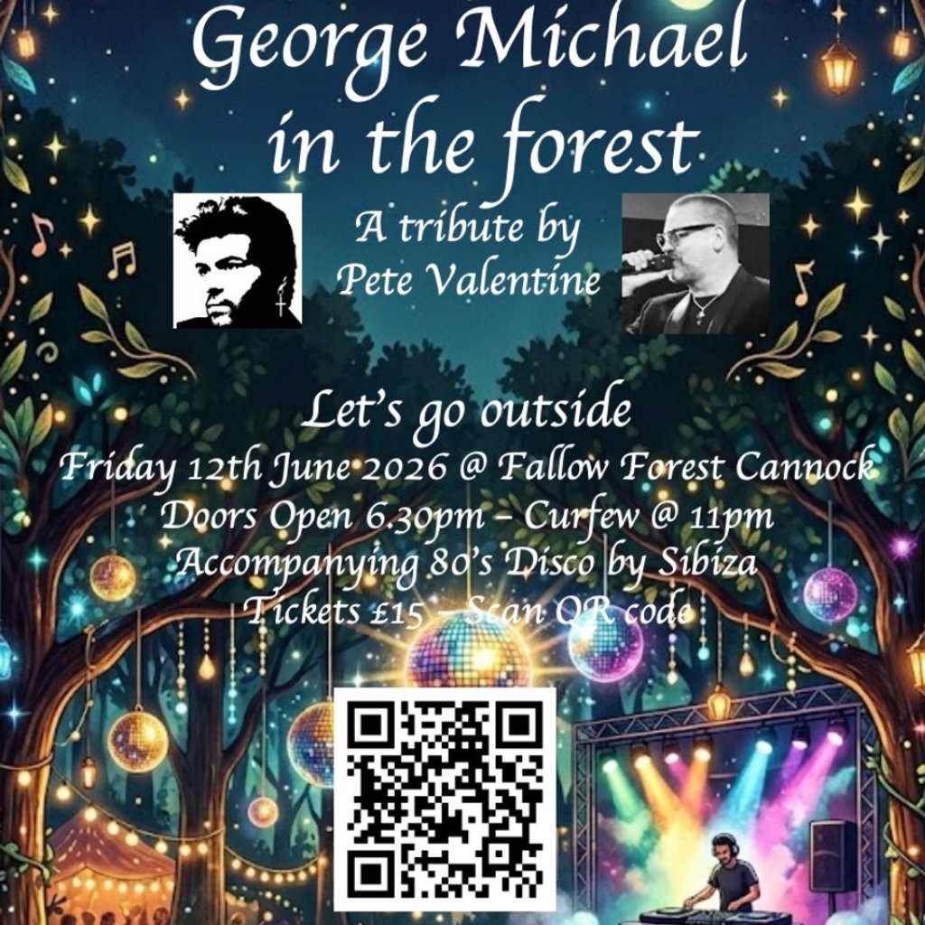 George Michael at Fallow Forest Cannock Chase