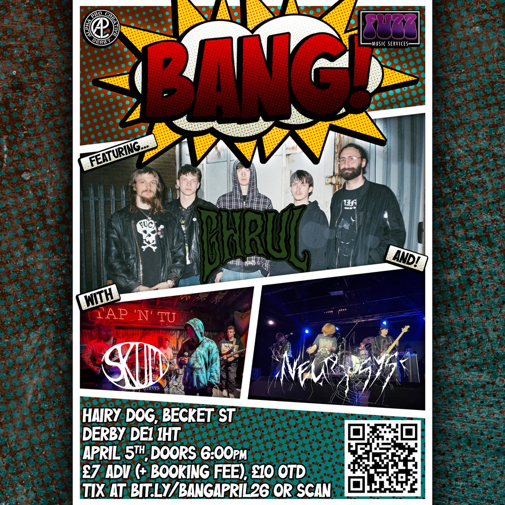 BANG featuring Ghrul, SKUM, and Neurosys