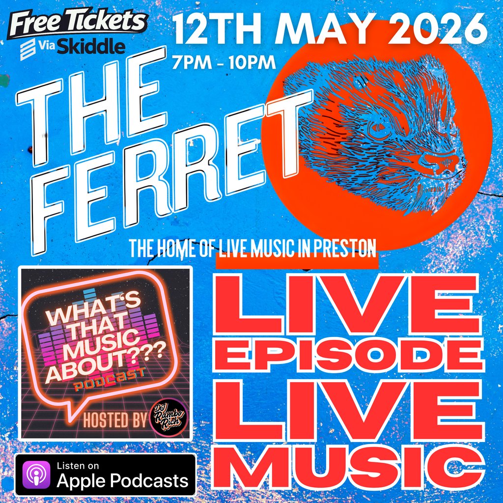 What's That Music About???  Podcast Live Episode at The Ferret