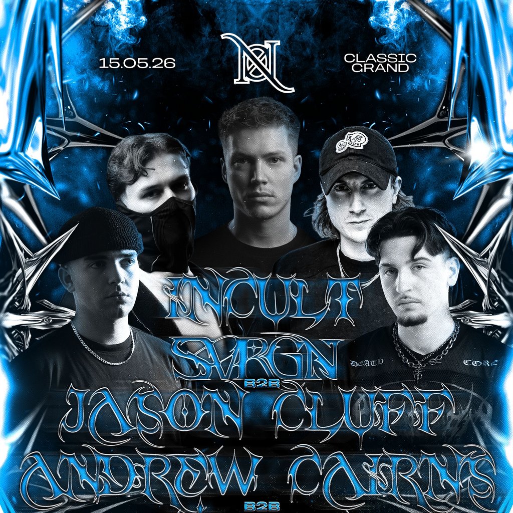 NØXX Presents: INCULT | JASON CLUFF | ANDREW CAIRNS & MORE