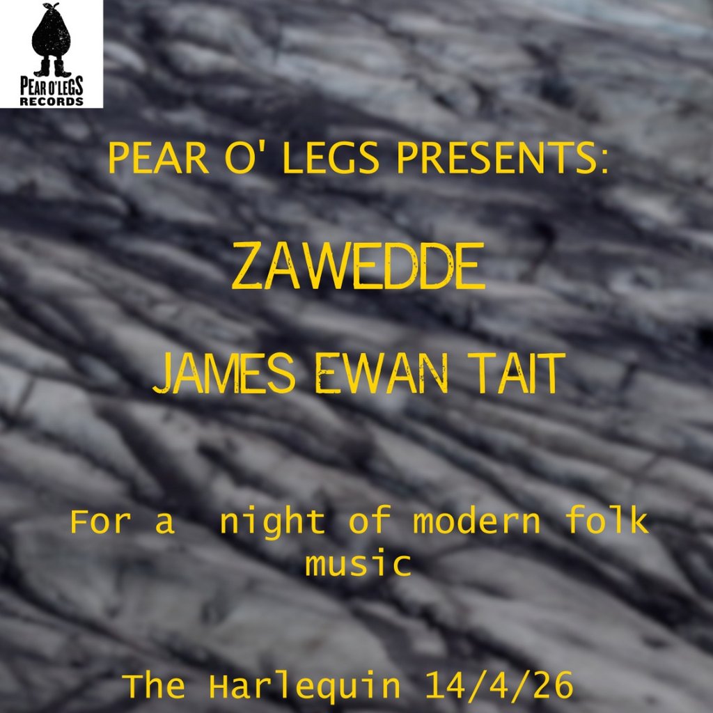 Pear O'Legs records presents: Zawedde + James Ewan Tait