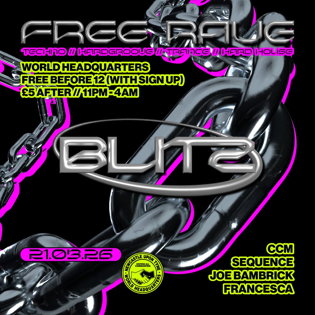 BLITZ - Techno/Hardgroove/Trance/Hard Dance - FREE RAVE