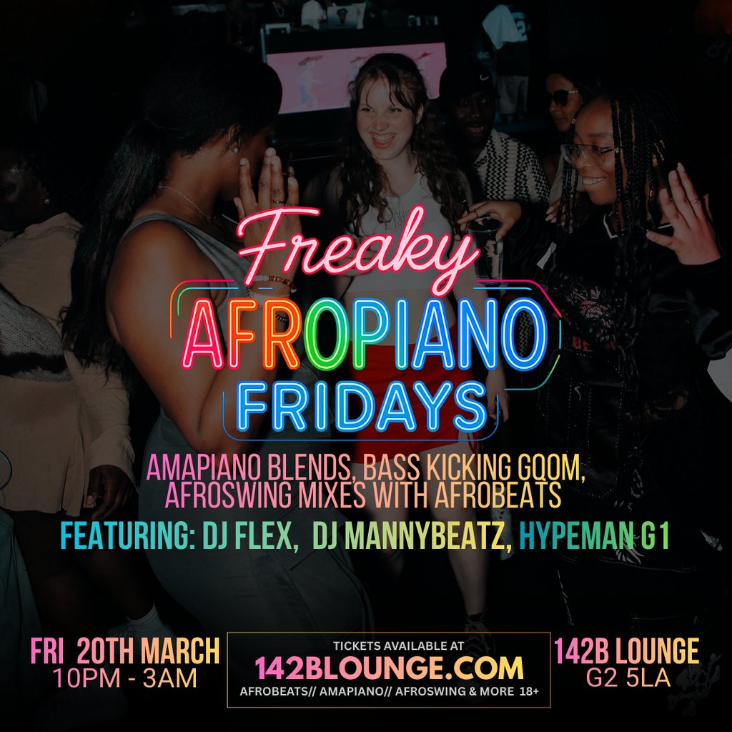 Freaky AfroPiano Fridays!!!