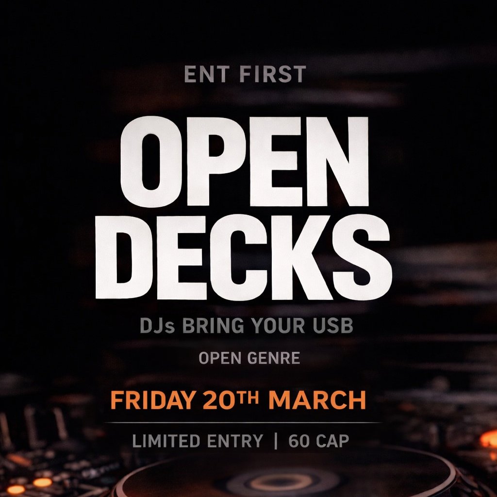 Ent First Open Decks