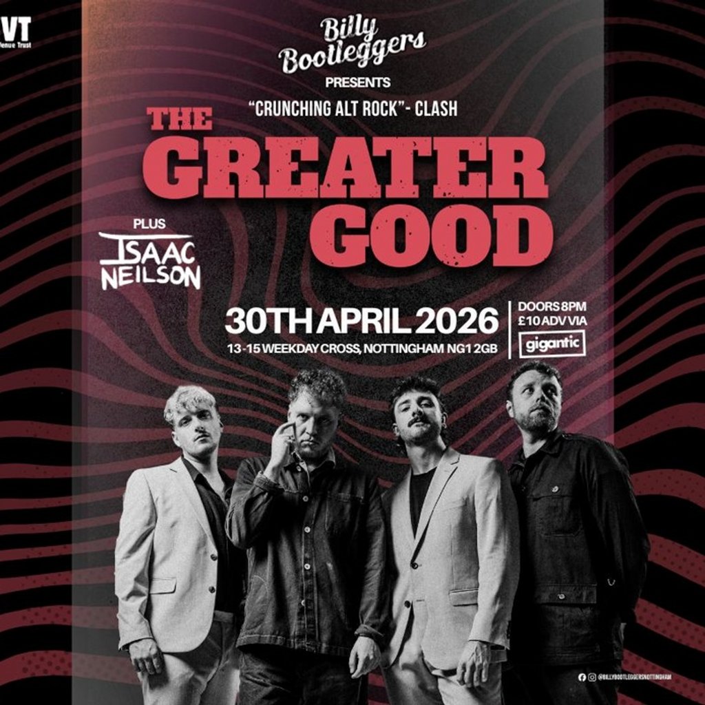 The Greater Good + Isaac Neilson live @ Billy's  (UPSTAIRS)