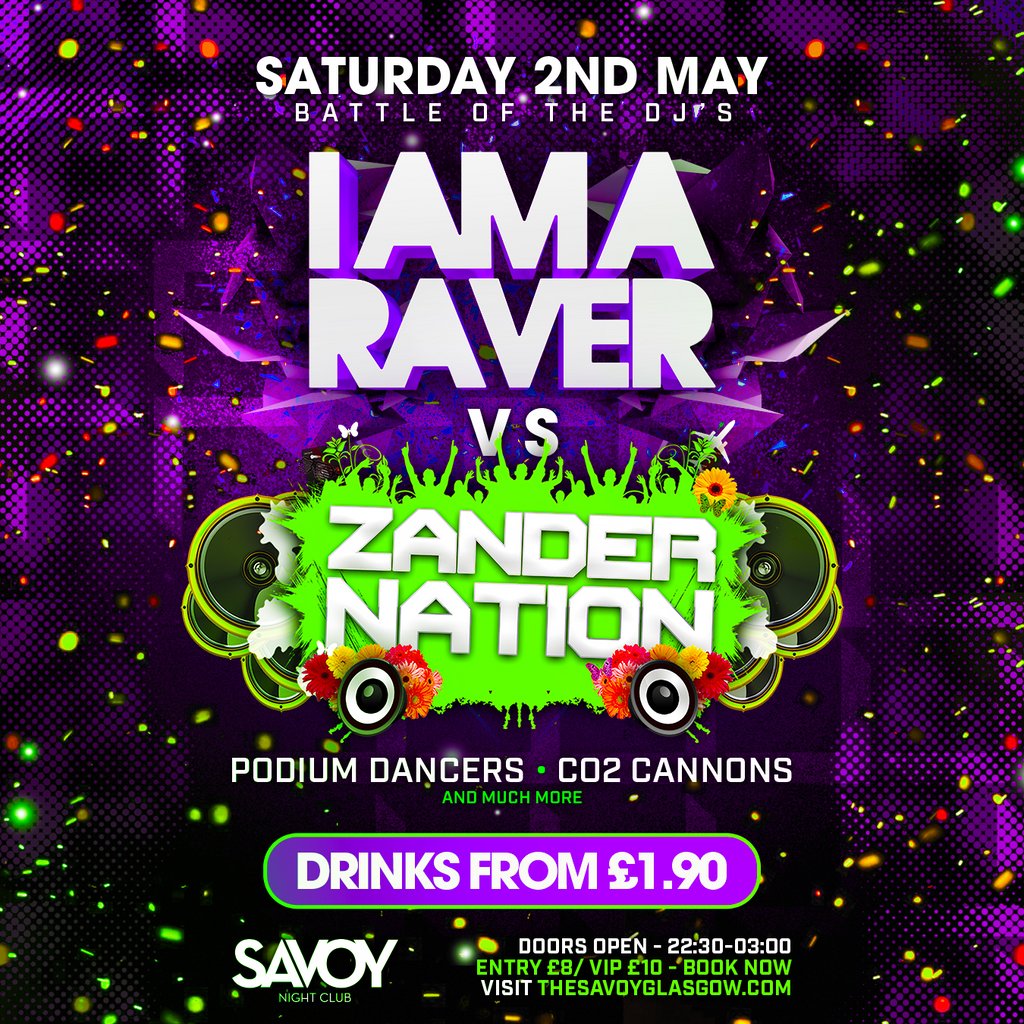 I AM A RAVER vs ZANDER NATION
