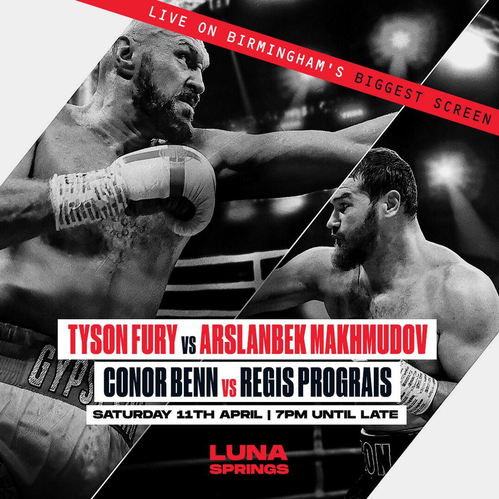 Tyson Fury Vs Arslanbek Makhmudov : Conor Benn vs Regis Prograis