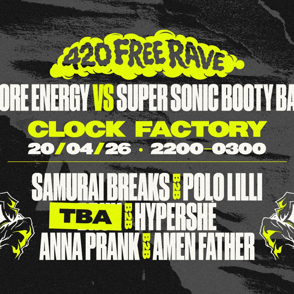 Bristol 4/20 Free Rave: SSBB x Hardcore Energy