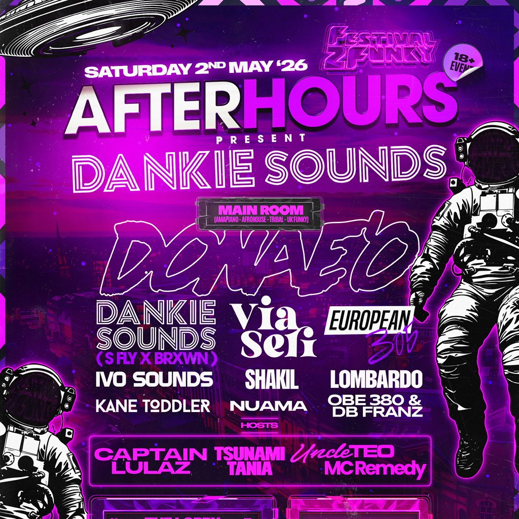 After Hours Presents Dankie Sounds at Festival2Funky