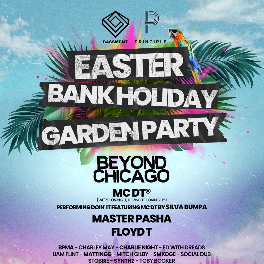 Principle Presents - Easter Bank Holiday Garden Party