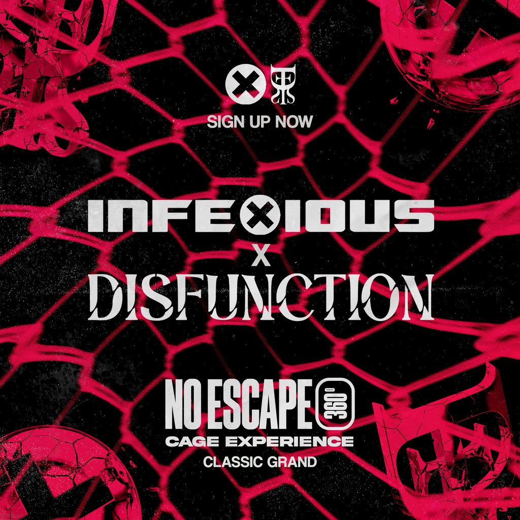 InfeXious x Disfunction: No Escape 360° - Act of Rage, TLØ +more