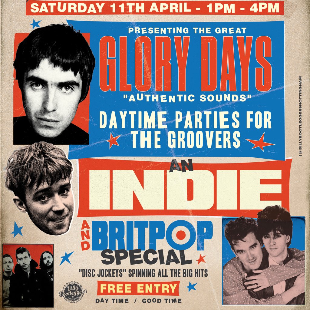 GLORY DAYS - An Indie & Britpop Special