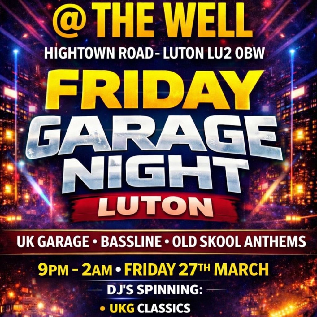 Garage night at the Well