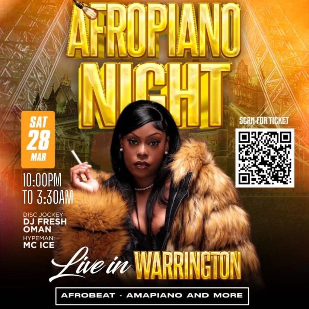 AFROPIANO WINTER PARTY - BOLTON - SAT 6th Dec 2025.