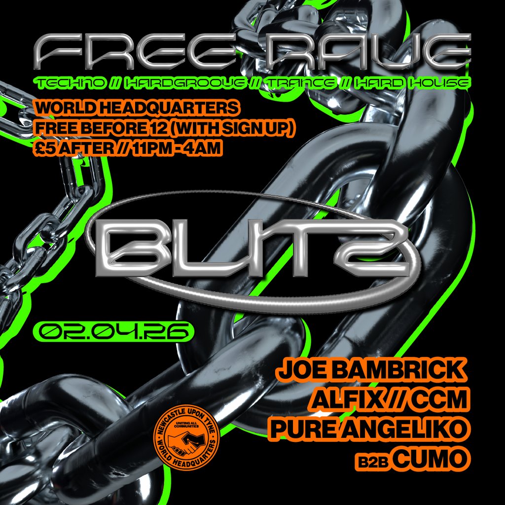 BLITZ - Techno/Hardgroove/Trance/Hard Dance - FREE RAVE