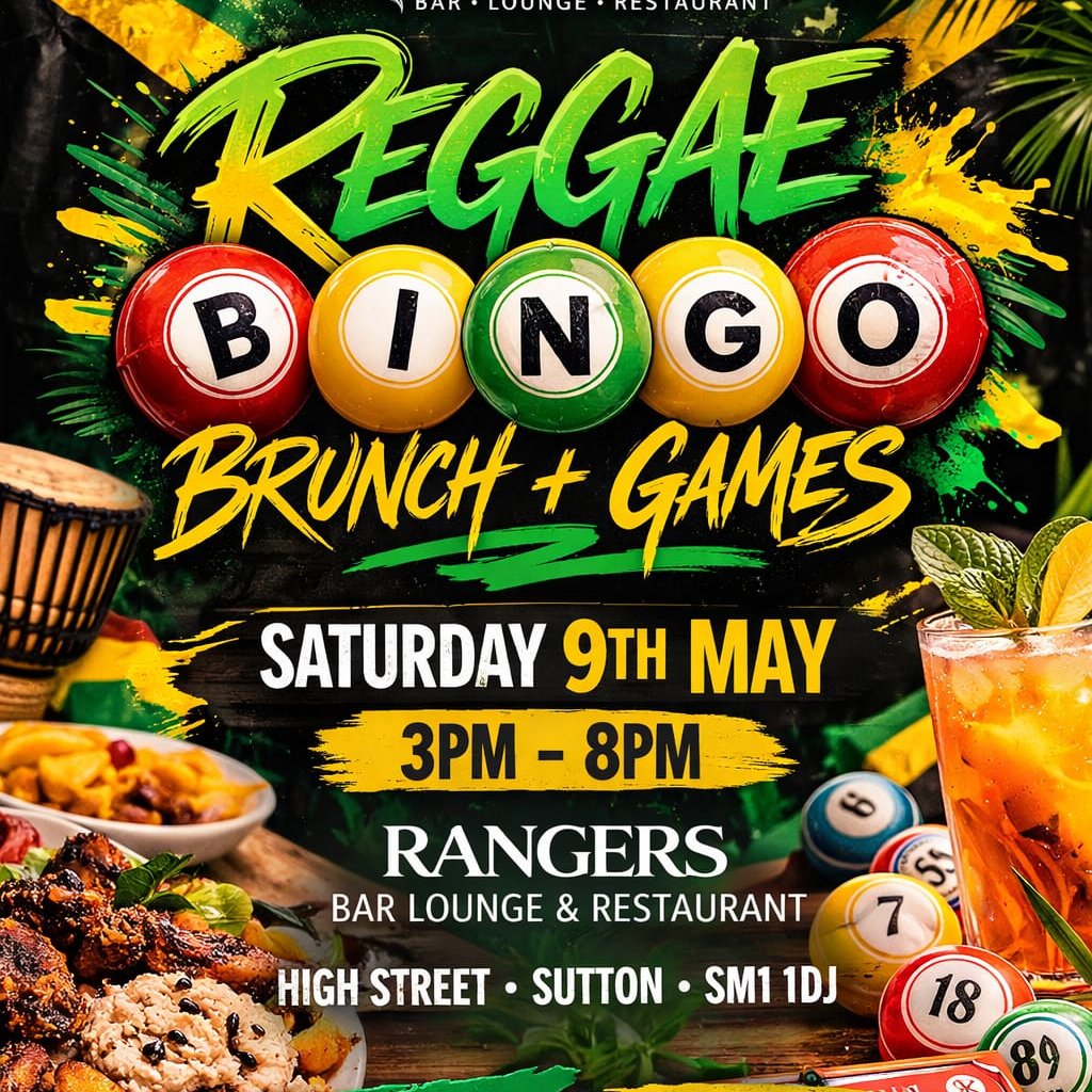 Reggae Bingo | Sutton  SM1 1DJ