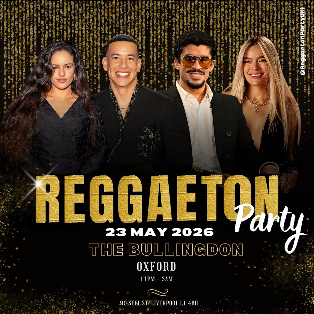 Reggaeton Party (Oxford) May 2026