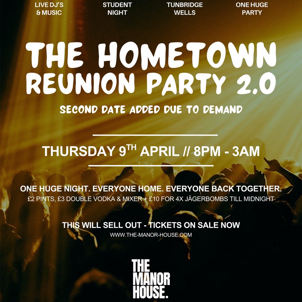 The Big Hometown Reunion Party 2.0 (second date)