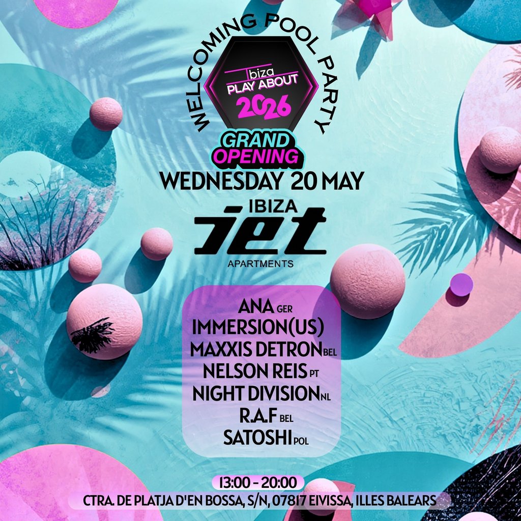 Opening Pool Party at Jet Ibiza