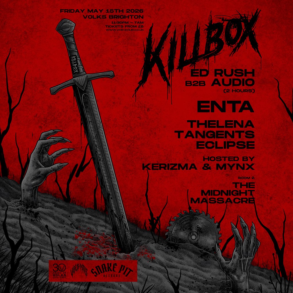 Snakepit w/ Killbox (Audio & Ed Rush) & Enta + Valkyrie