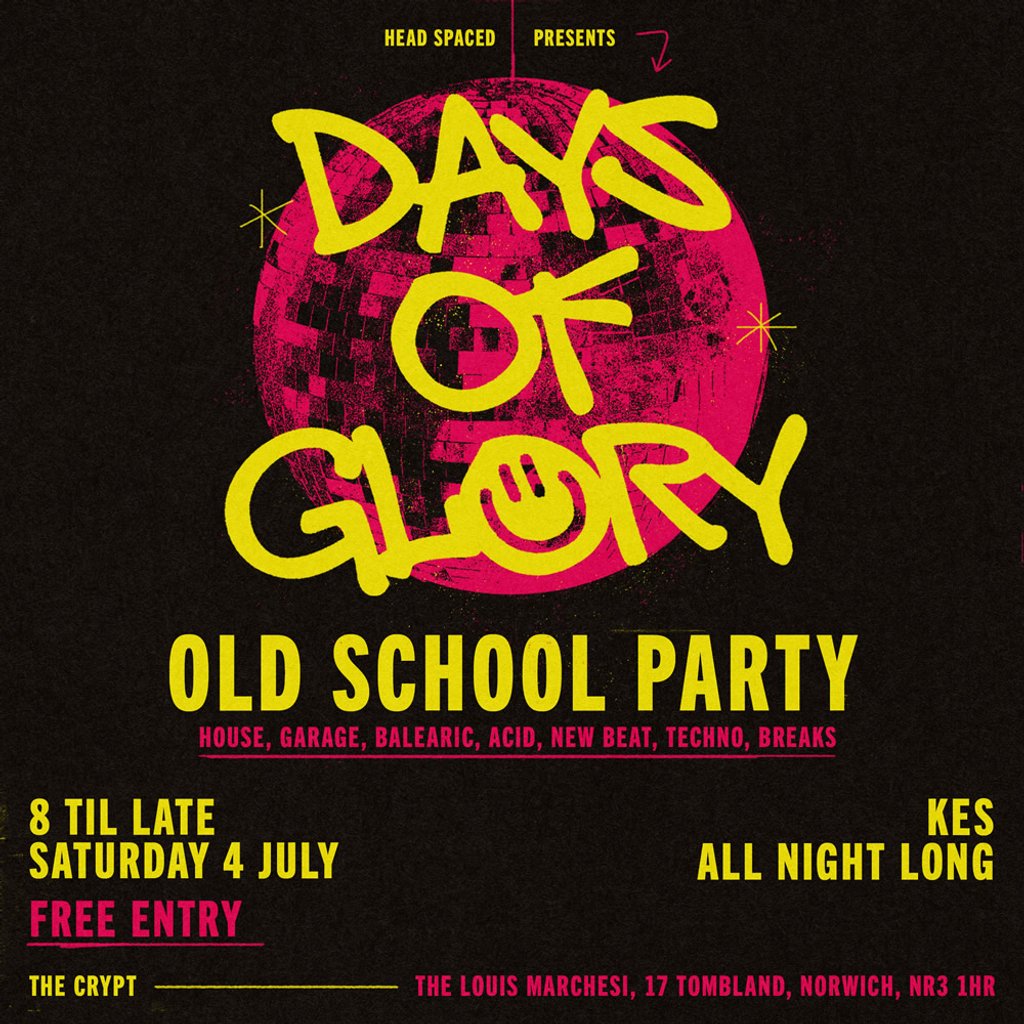 Days of Glory - Old School Party [FREE ENTRY]