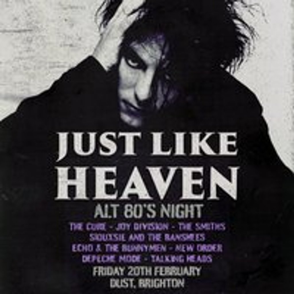 Just Like Heaven: Alt 80s Party (Brighton)