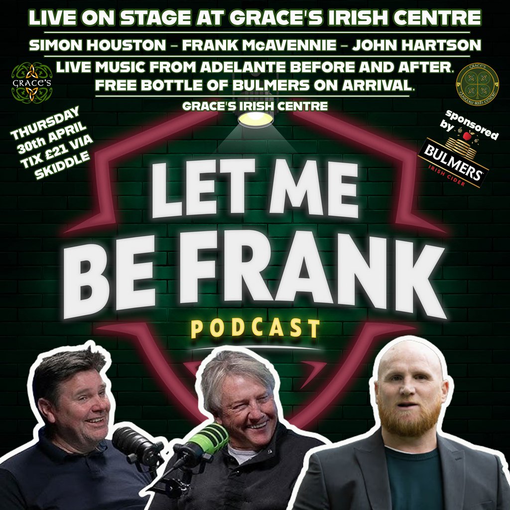 Let Me Be Frank - Live Podcast