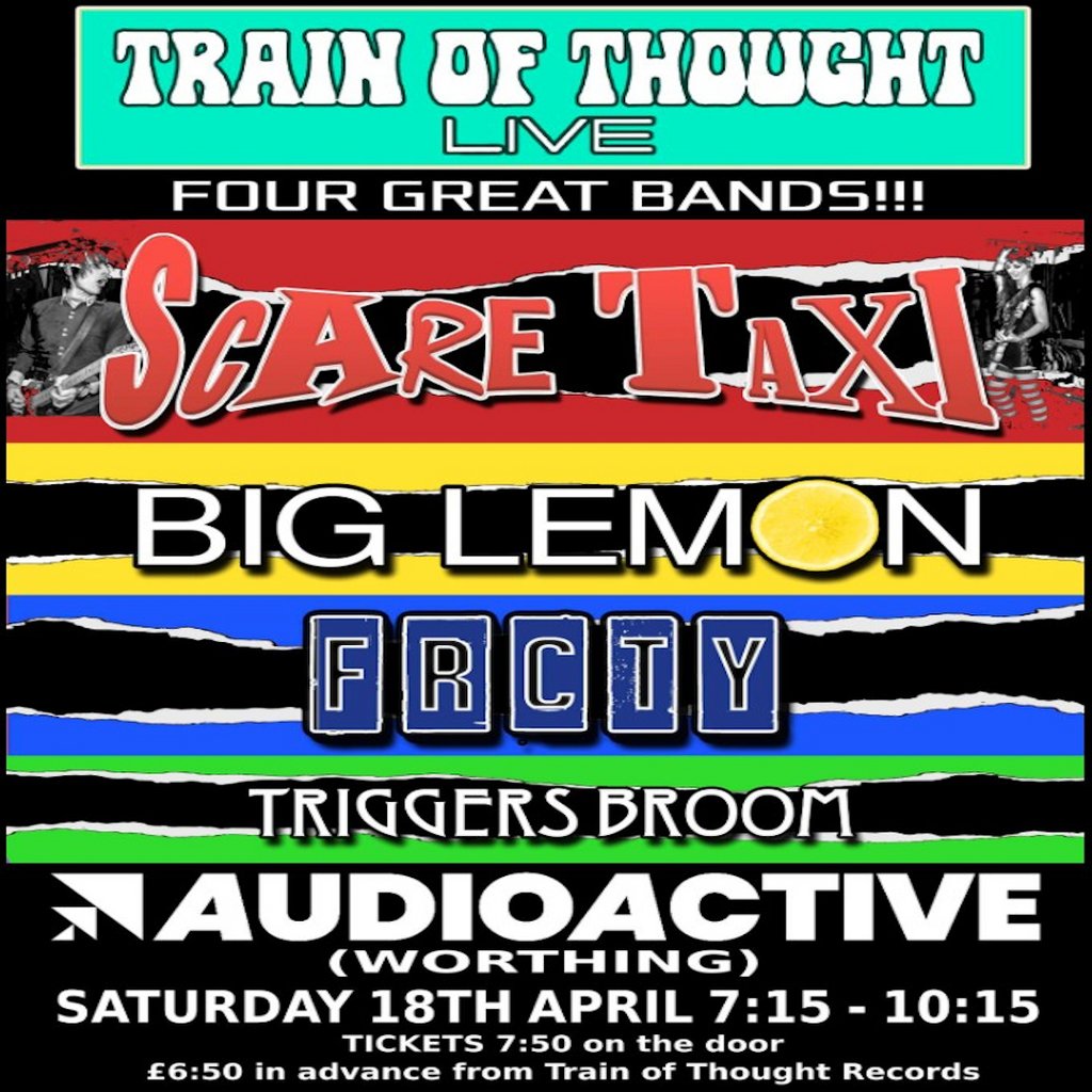 Train of Thought Live Presents Scare Taxi plus support