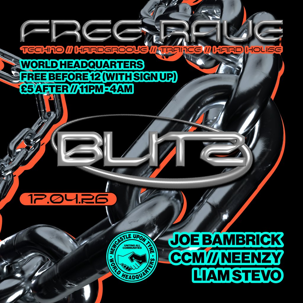 BLITZ - Techno/Hardgroove/Trance/Hard Dance - FREE RAVE